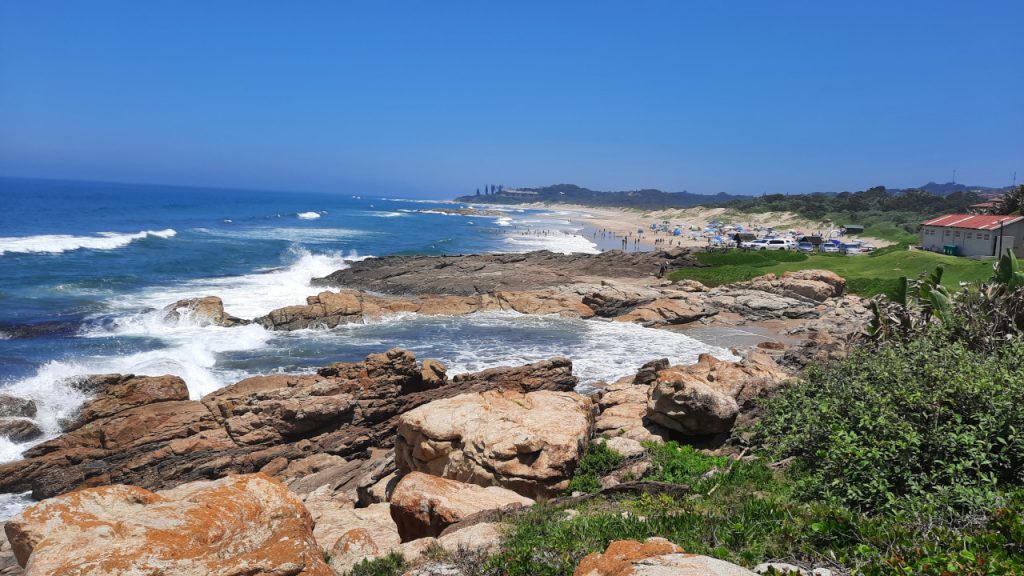 Ocean Song - KZN South Coast - View of the coastline